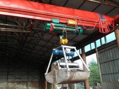 抓斗行吊的钢丝绳轻微表面磨损的修复步