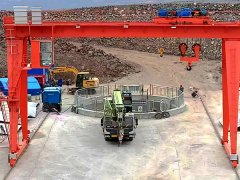 湖南常德竖井龙门吊在结构设计的发展趋